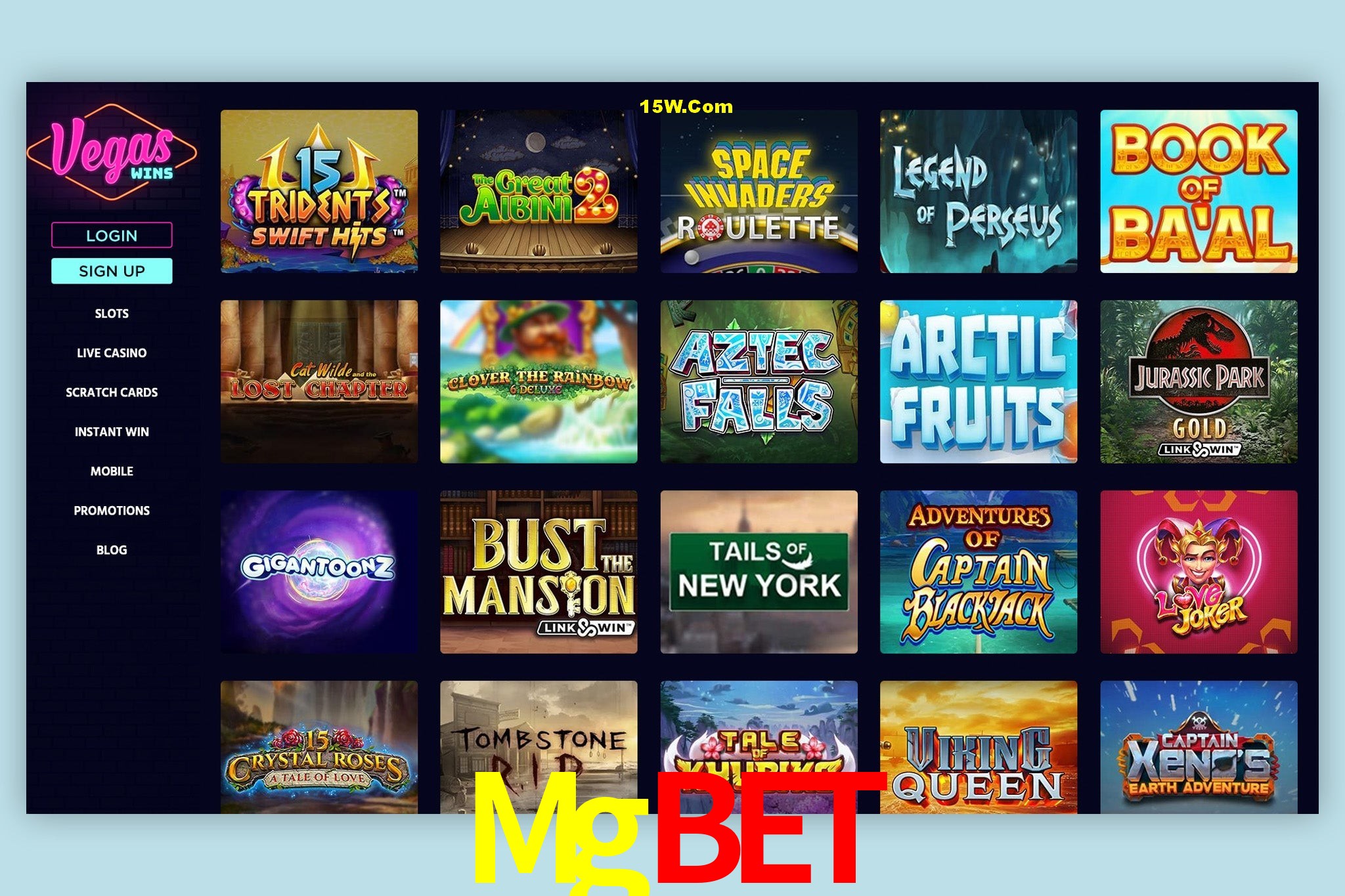 Live Casino Mgbet